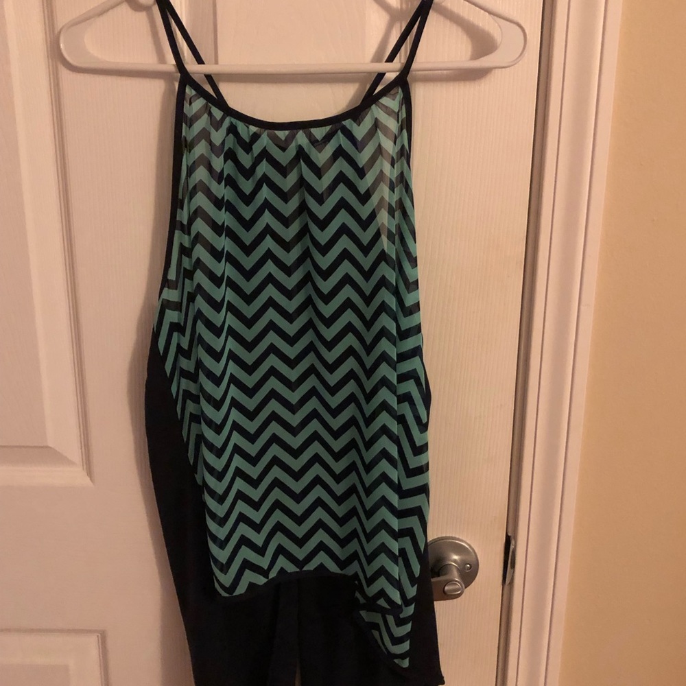 Tyche open back tank - medium